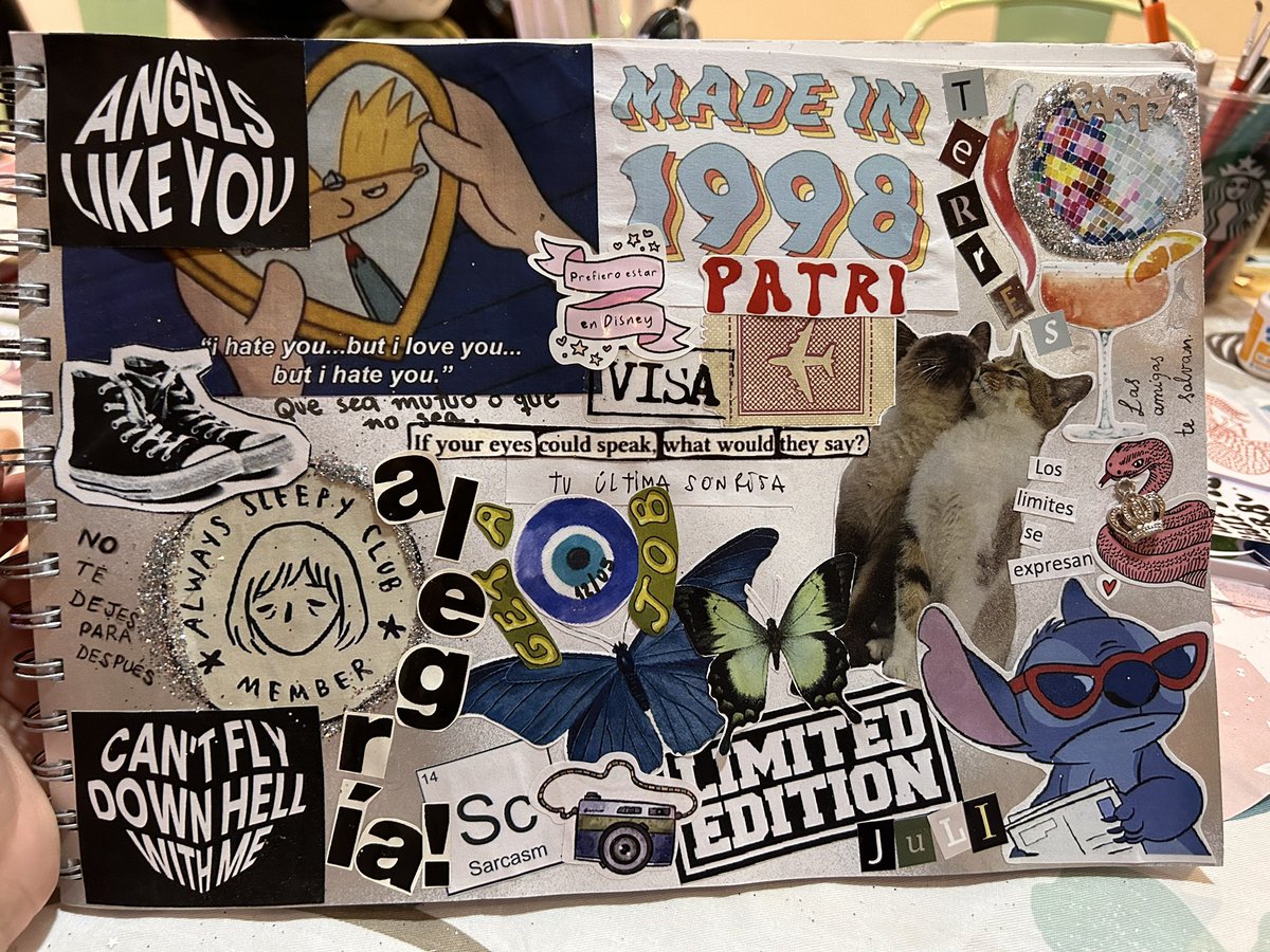 MartinaGorocito's tweet photo. hola cordobita! este sábado estoy haciendo un taller de arte terapia de JOURNALING. De 17 a 20 hs, todos los materiales incluidos (pinturas, stickers, acuarelas, washis, dijes, brillantina y mucho más) Solo tenes que llevar un cuaderno! me ayudarían mucho dando RT 🙏🏽 https://t.co/knmcwOqgNr