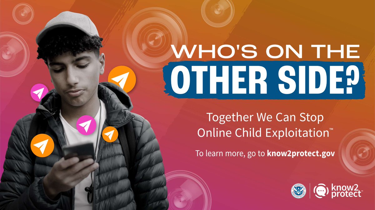 Have you talked to your kids about how to stay safe online? @DHSGov’s new public awareness campaign @Know2Protect will help you and your kids understand the dangers and how to avoid them. Learn more: Know2Protect.gov #K2P