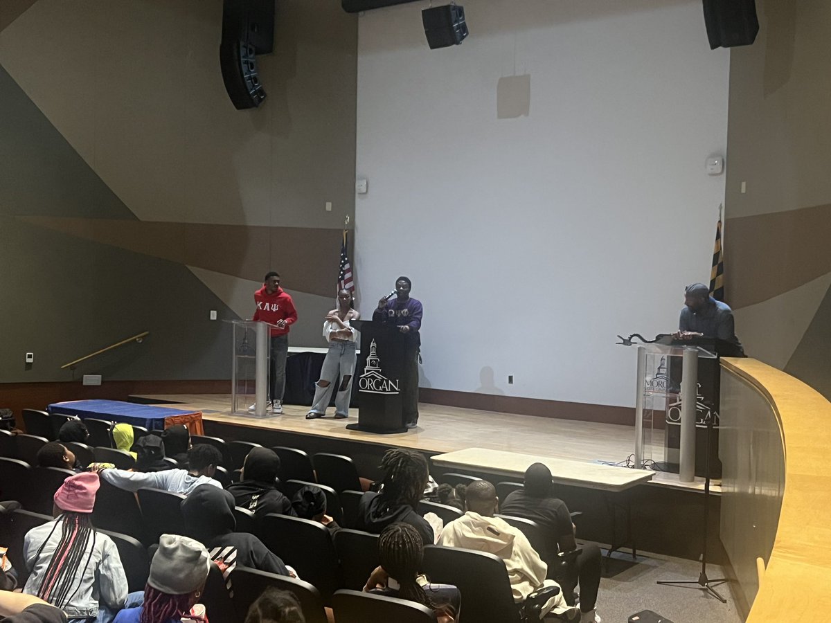 Mr. Perry (@dperrybcps) on Twitter photo Great day for a 5th Grade Class Trip visiting the ‘National Treasure’ <a href="/MorganStateU/">Morgan State University</a> for a Campus Tour! Students were thrilled to engage with on-campus student leaders, led by ‘Mr. Morgan State U’ himself⭐️🐻🦅 <a href="/ScottsBranchES/">Scotts Branch Elementary School</a> Great day for a 5th Grade Class Trip visiting the ‘National Treasure’ <a href="/MorganStateU/">Morgan State University</a> for a Campus Tour! Students were thrilled to engage with on-campus student leaders, led by ‘Mr. Morgan State U’ himself⭐️🐻🦅 <a href="/ScottsBranchES/">Scotts Branch Elementary School</a>