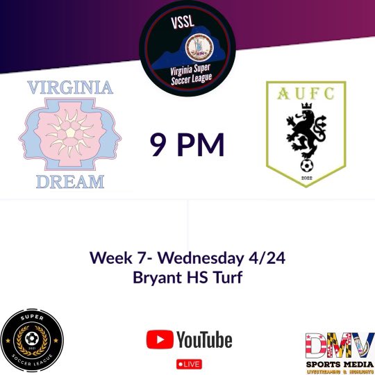 JOIN US TONIGHT FOR A DOUBLEHEADER LIVE ON DMV SPORTS MEDIA YOUTUBE! 9pm ⚽️📺🔥🎥 youtube.com/@dmvsportsmedi…