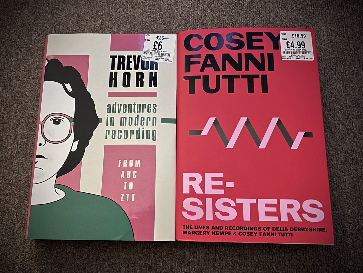 Picked up a couple of bargains in @FoppCovent today in between teaching sessions.