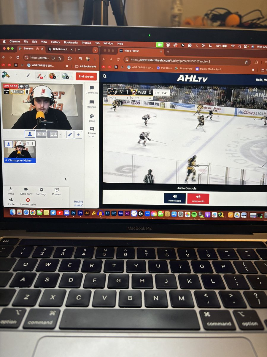 Over 100 people watching Phantoms Playoff Hockey with our guy @_ChrisMaher 

Come hang out 🔥🔥🔥

#RallyTheValley | #ShowYourFlyer