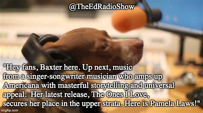 #radio #Americana #guitar #SingerSongwriter 
1 of 4
Baxter is in with music from @PamelaLawsMusic