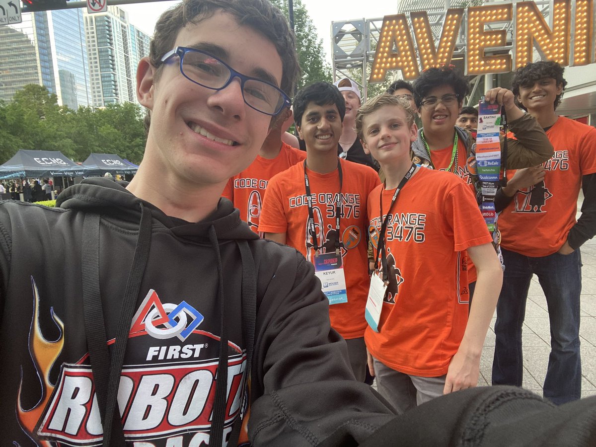Getting to meet fellow STEM minded students from around the world is why we love the FIRST World Championships!