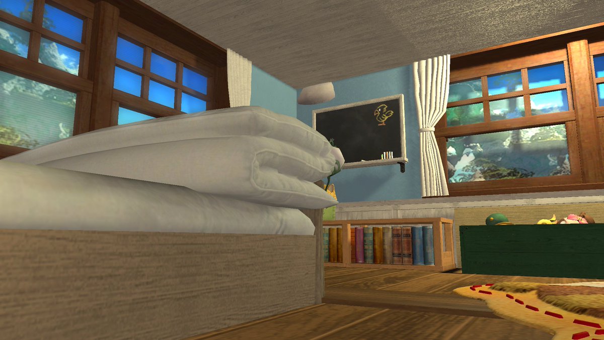ChiliFantasy_'s tweet photo. I stumbled upon the incredible recreation of Andy's Room from Toy Story. 

You spawn in with your head through the floor they create to simulate the feeling a being a toy.

📍Aether-Midgardsormr-Goblet Ward 19-Plot 8

Creator: @maple_blackwell https://t.co/iPCNYjIAsp