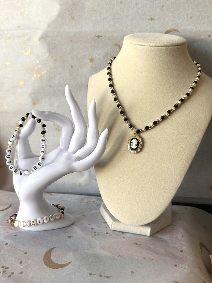 THE TORTURED JEWELRY DEPARTMENT PRESENTS: A <a href="/BEADJEWELED13/">Beadjeweled 🫶 (Seri) 🫧</a> GIVEAWAY

One winner will receive:

🤍Clara Bow choker + 2 bracelets 
🩶Assortment of T.S. stickers 
🖤…mystery surprise 🫢

How to enter?
🤍Like this tweet!
🩶Retweet this tweet!
🖤Comment your top 3 from #TSTTPD