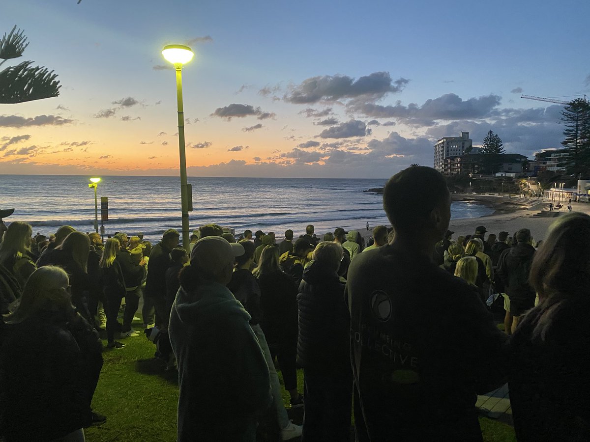 Anzac Day, 2024. Dawn Service. 
Have a great day everyone. 
#LestWeForget