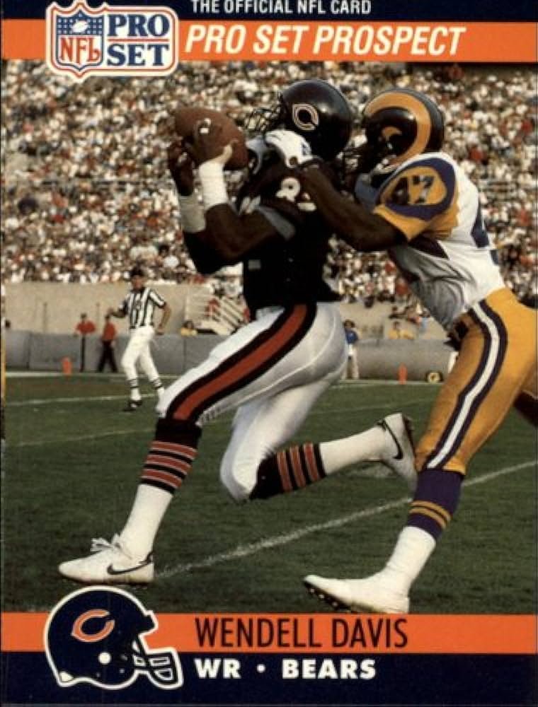 Wendell Davis was the first ever LSU WR taken in the 1st round of the NFL Draft. 1988, 27th overall by the @ChicagoBears