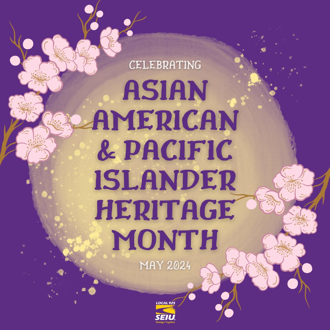 This May, we're thrilled to kick off an education series in honor of Asian American & Pacific Islander Heritage Month! 🤗🌺 Every Tuesday & Thursday of this month at 4pm PT, we will share a story of an AAPI trailblazer of our labor movement. 📚 #AAPIHeritageMonth #UnionEducation