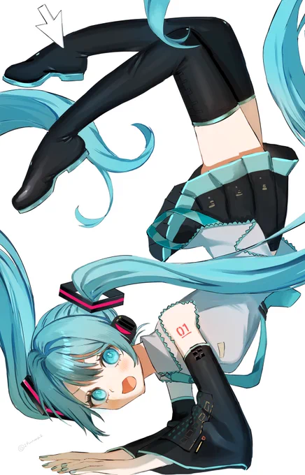 「ちょおっと!マスター!」#初音ミク 