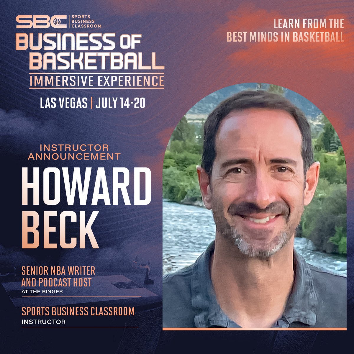 We’re excited to have @HowardBeck back for this year’s Business of Basketball Immersive Experience! A seasoned vet & an award-winning @NBA writer, Howard brings a wealth of knowledge & expertise to our program.🏀 Read the full story using the link below: sportsbusinessclassroom.com/award-winning-…