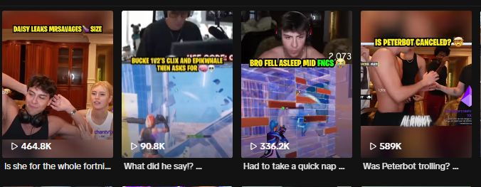 Conjurings1x's tweet photo. This is why you need to work with clients who actually know how to create content..

Working with Bucke is a great example of this. The videos made are simple, they take minimal effort to create.

Yet, since Bucke is good at making the most out of moments on stream, we are able to bring in millions of views a month on his TikTok & YouTube Shorts.

What we look for is:
1. Broad topics he discusses during his stream.
2. Funny, relatable moments for viewers.
3. Collaborations with other big Fortnite creators.

We make sure that videos start at the best possible points in a clip, because how can you expect your video to go viral if the hook isn’t strong?

The hook is the most crucial part of the video; it's what makes viewers stop scrolling. 

Apply these tips into your own work and I promise you that you will start to get more results for yourself or clients.

Thanks for reading!