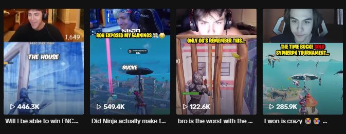 Conjurings1x's tweet photo. This is why you need to work with clients who actually know how to create content..

Working with Bucke is a great example of this. The videos made are simple, they take minimal effort to create.

Yet, since Bucke is good at making the most out of moments on stream, we are able to bring in millions of views a month on his TikTok & YouTube Shorts.

What we look for is:
1. Broad topics he discusses during his stream.
2. Funny, relatable moments for viewers.
3. Collaborations with other big Fortnite creators.

We make sure that videos start at the best possible points in a clip, because how can you expect your video to go viral if the hook isn’t strong?

The hook is the most crucial part of the video; it's what makes viewers stop scrolling. 

Apply these tips into your own work and I promise you that you will start to get more results for yourself or clients.

Thanks for reading!