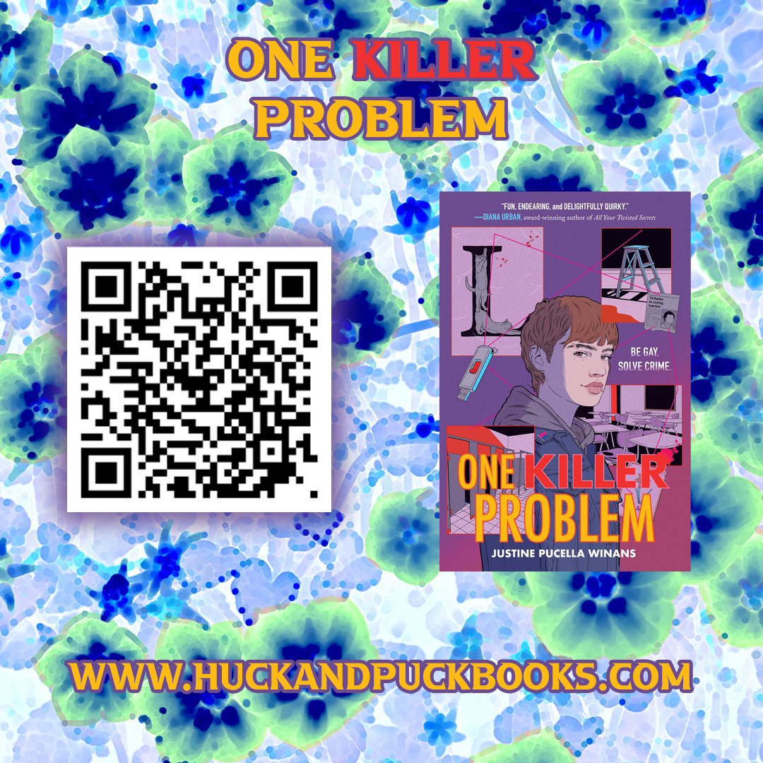 One Killer Problem by Justine Pucella Winans Street Date: June 4, 2024 huckandpuckbooks.com/product-page/0… A darkly funny and thoroughly queer mystery thriller with a touch of camp, for fans of Kara Thomas and Kit Frick by way of Only Murders in the Building. #IndieBookStore #LGBTQIA #LGBTQ