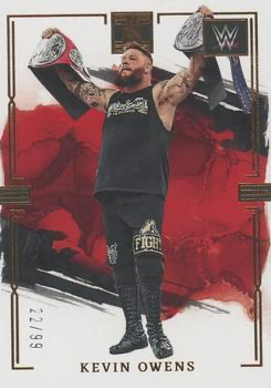 From: @tradingcarddb 2023 Panini Impeccable WWE card @FightOwensFight
