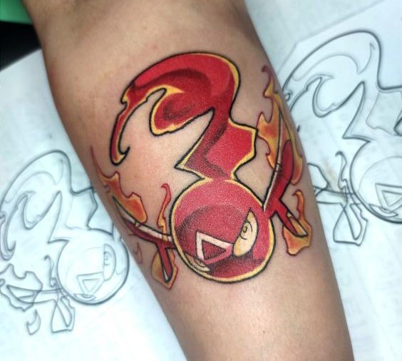 RosiAckerman's tweet photo. My fourth tattoo, this time from Shaman King, it's Spirit of Fire! ๐ฅ
I'm uploading it again in a better quality, I couldn't wait to show you this piece of art โค๏ธโ๐ฅ๐ฟ
#SHAMANKING #tattoo #animetattoo #SpiritOfFire https://t.co/kxZMeLNNcR