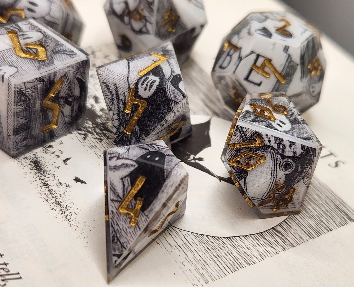 Ghost Stories with a Twist ▪︎ Adding New Monsters and Ghosts to these sets!
#dnd #ttrpg #handmadedice #dice #dungeonsanddragons