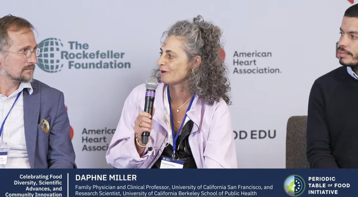 “How can all this be used in for me what is True North…is health equity.” -Dr. Daphne Miller, UC Berkeley #FoodPeriodicTable Tune in live: youtube.com/live/Aj9F9QY0U…