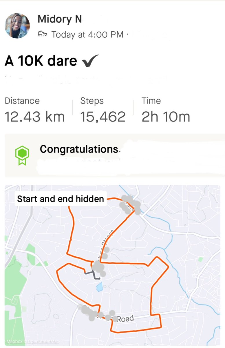 muchlydory's tweet photo. 12km conquered #strava #fitness #10km dare... https://t.co/ZXW6E6QOfB
