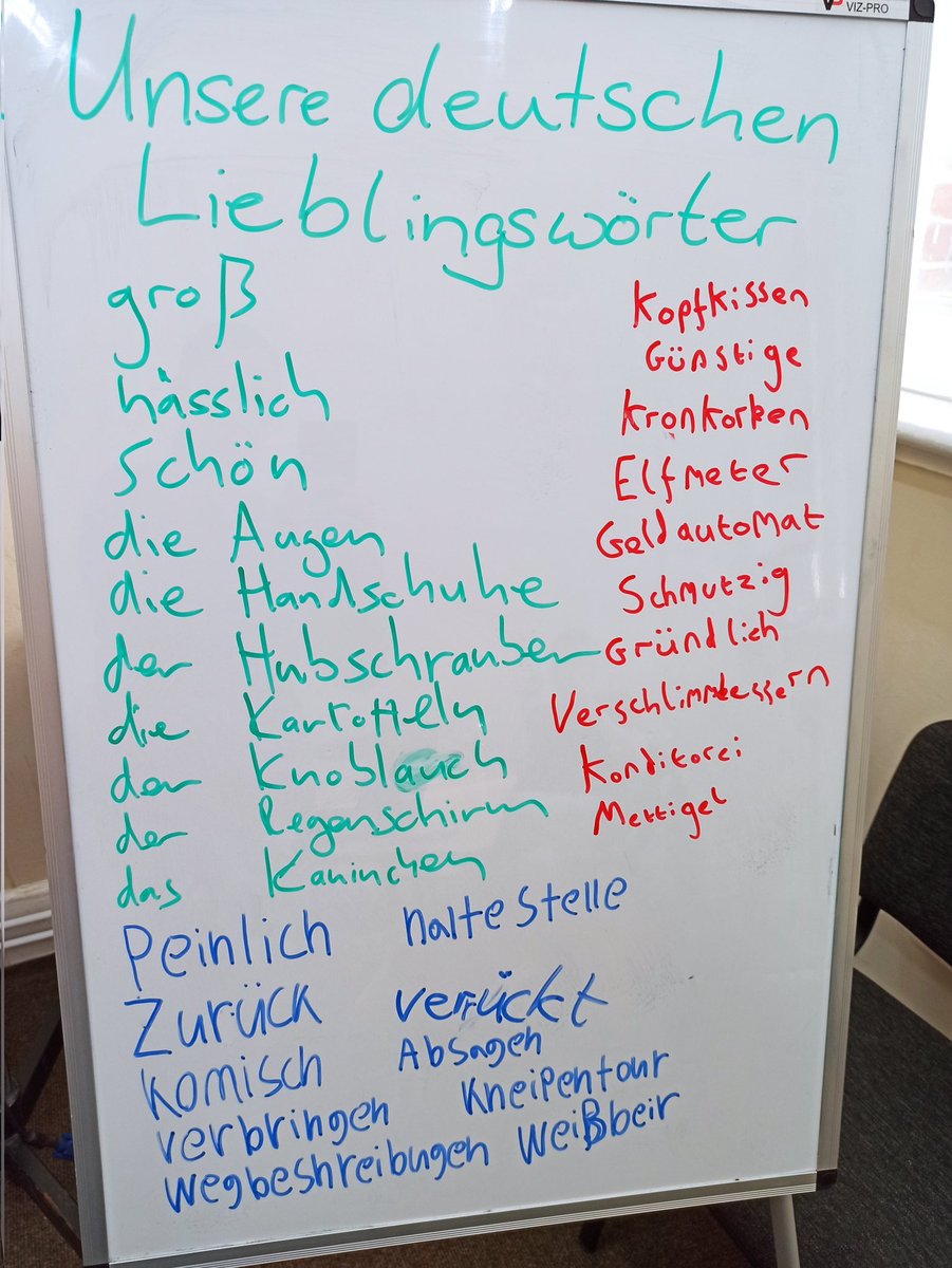 Our favourite words in the German Elementary course (A1 Level)

What are your favourite German words? Please comment 👇