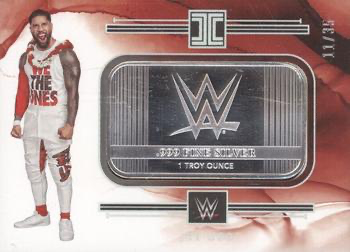 From: @tradingcarddb 2023 Panini Impeccable WWE card of Jey Uso @WWEUsos