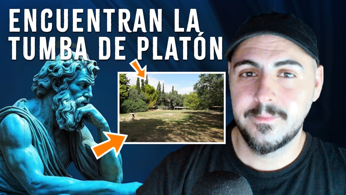 Descubren el lugar de la tumba de Platón en Atenas En Columna Dórica ► youtu.be/WG7qE6-nR-0