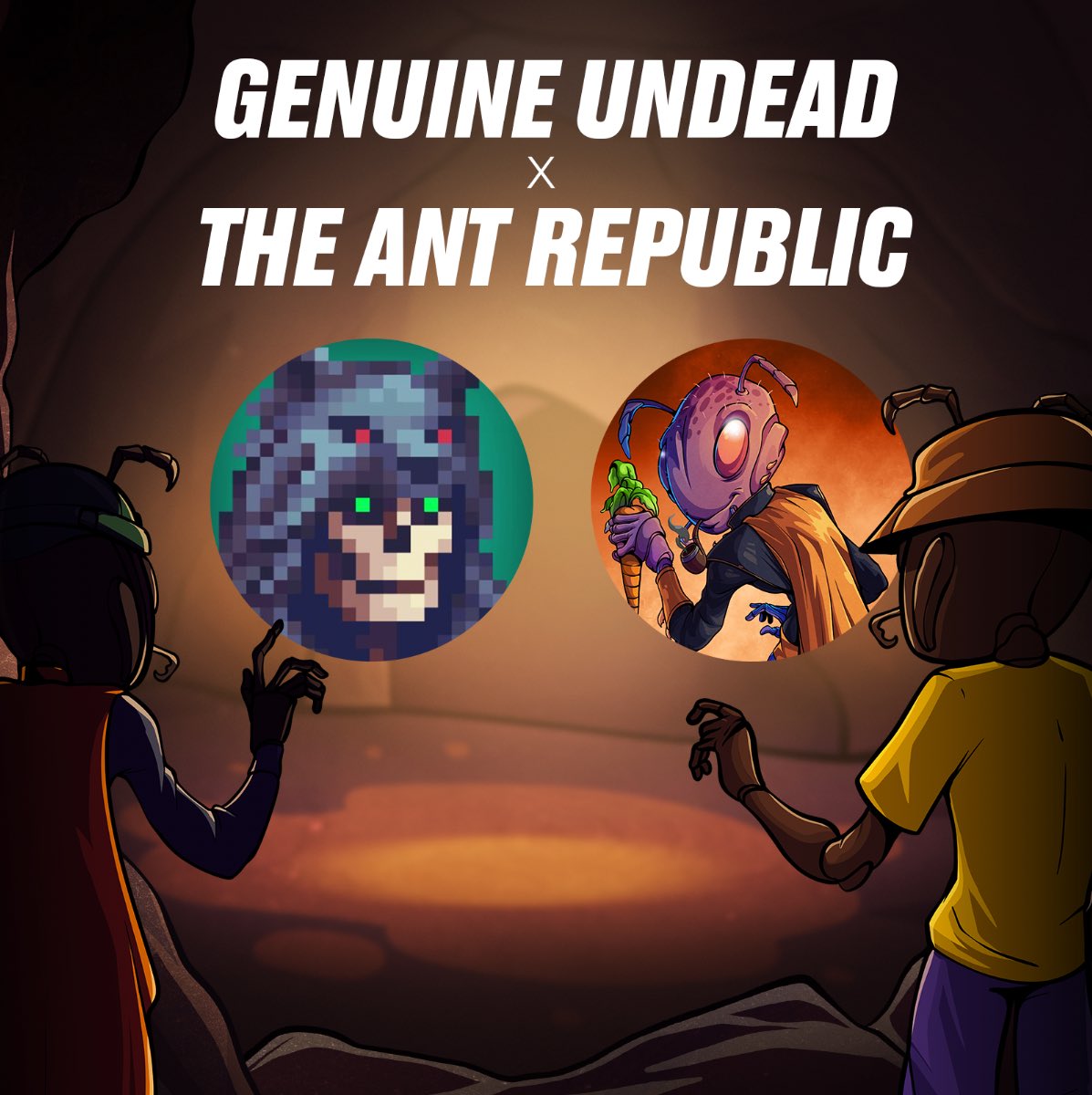 The Undead will never die and neither will the Republic ✊ We’re happy to announce our partnership with @GenuinelyUndead, the most powerful decentralised community, with the purpose to deliver utility to GU holders through our ecosystem. Guess who’s next 👇