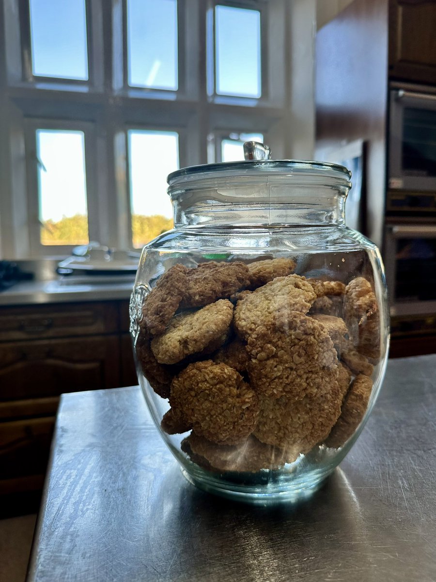 Our chef has been busy baking Anzac biscuits ready for #ANZACDay tomorrow.