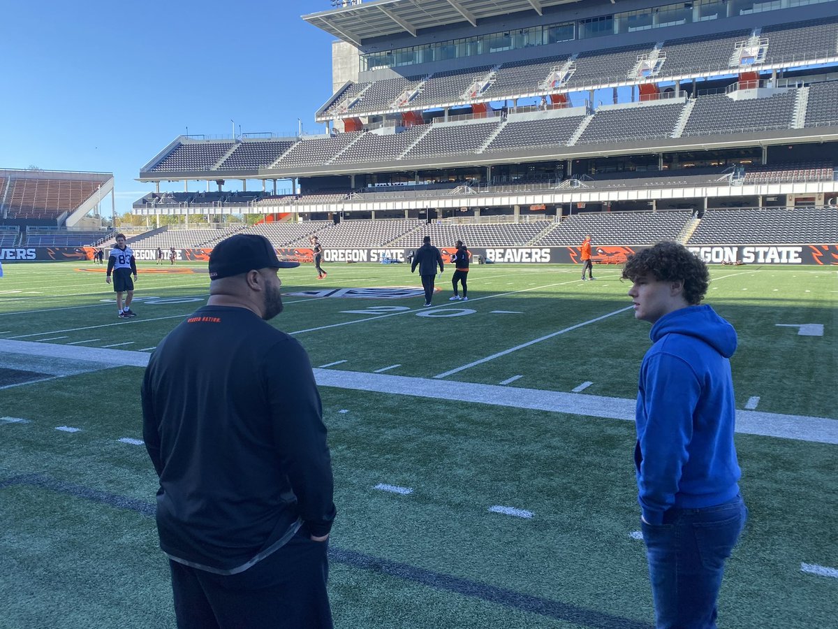 Karsten Wilson (@wilson_karsten) on Twitter photo Big thanks to <a href="/JRMoala/">Coach JR Moala</a> for hosting me at <a href="/BeaverFootball/">Oregon State Football</a> last week! There’s something special in Corvallis. #GoBeavs Big thanks to <a href="/JRMoala/">Coach JR Moala</a> for hosting me at <a href="/BeaverFootball/">Oregon State Football</a> last week! There’s something special in Corvallis. #GoBeavs