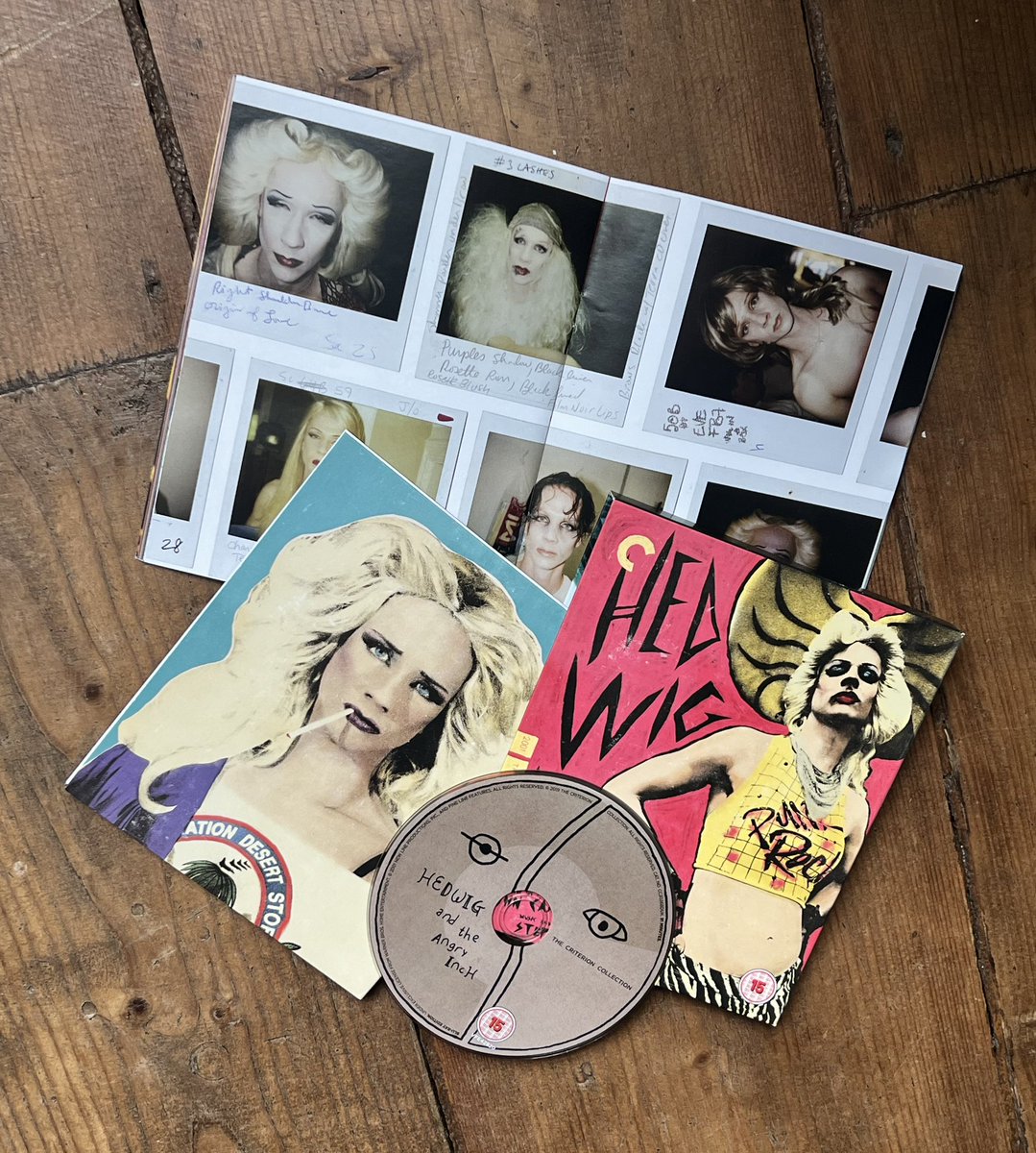 Held in the grip of a vile cold *cough hack* barely left the sofa. Time to bring this beauty out again. #Hedwig - the rock musical opus @UKCriterion