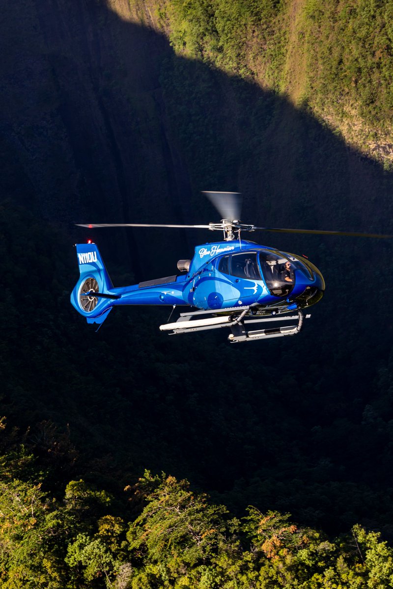 Flying to new heights! Join in on the fun: bit.ly/HawaiiHelicopt… . . . #hawaii #explore #travel #BlueHawaiianHelicopters #instatravel