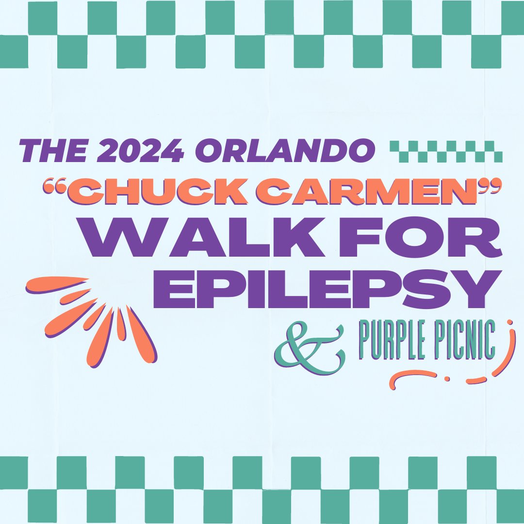 There's just 3 Days until our 'Chuck Carmen' Orlando Walk for Epilepsy on 4/27!

You can help us raise money by creating a Peer2Peer page and fundraising through sponsorships on the walk, any amount helps us change lives here in our community!