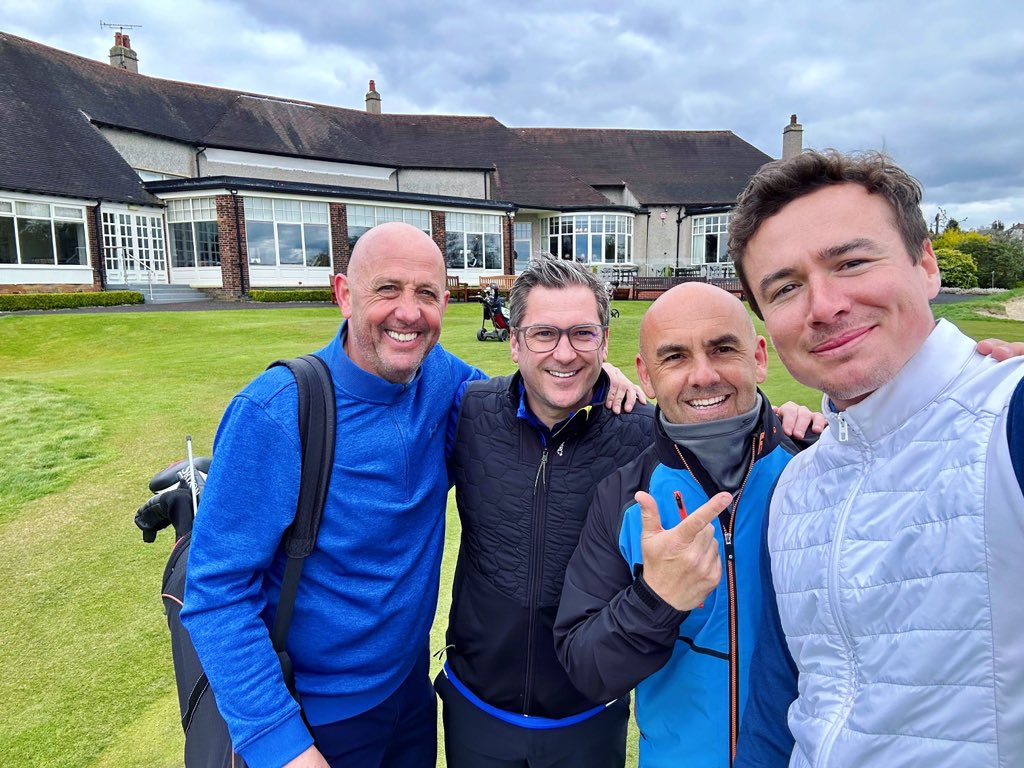 It’s always a great game at Moortown! Team McPherson & Couzens a bit too good for Team Hurd & Mcallister today…looking forward to the rematch guys! Thanks for the amazing hospitality Hurdy, a proper day out that!😊⛳️👌🏼 @andycuz23 @simonhurdSGH