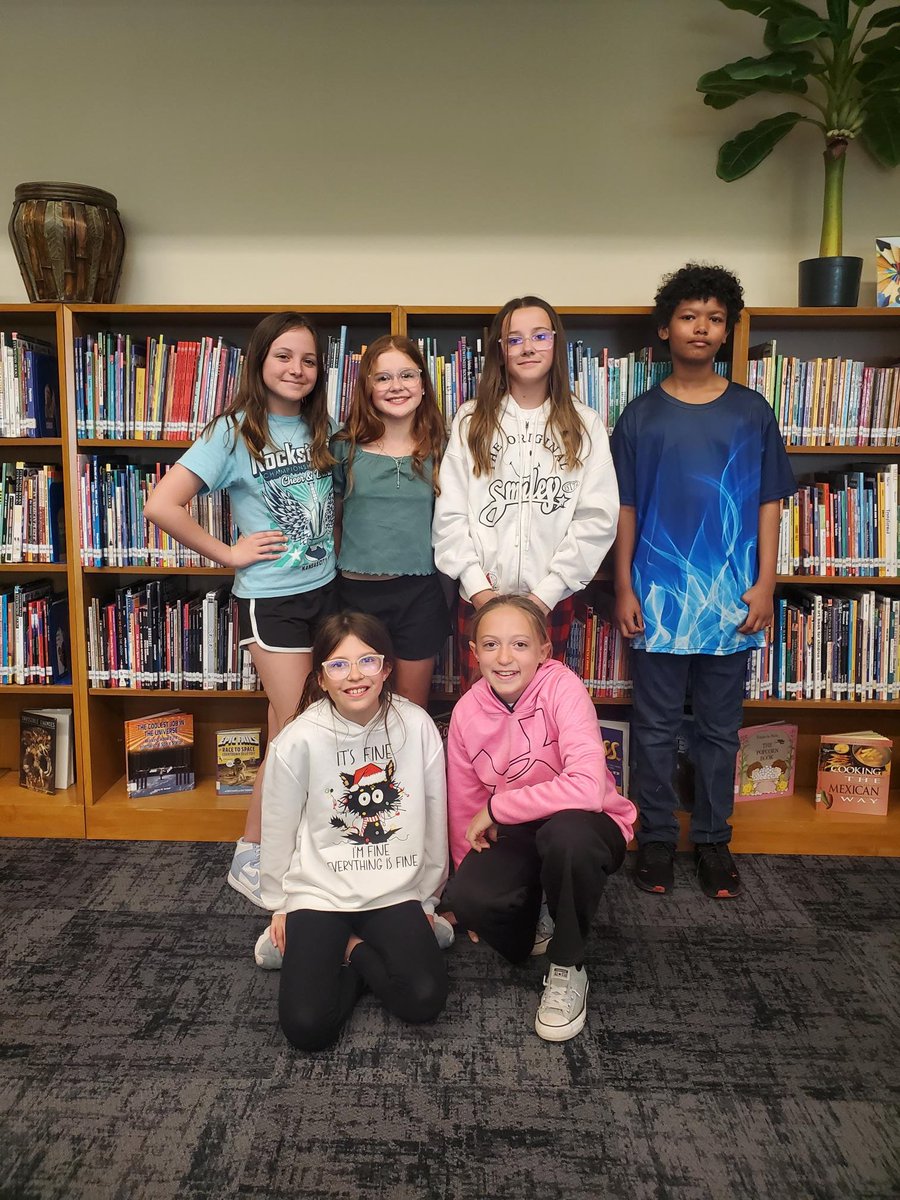 WCreekLibrary's tweet image. Done with round #2! The 2024 Elementary Battle of the Books competition is in the books for our @WilsonsCreekInt team! We had fun and now we just wait for the results next Tuesday! #spsbob #spslib