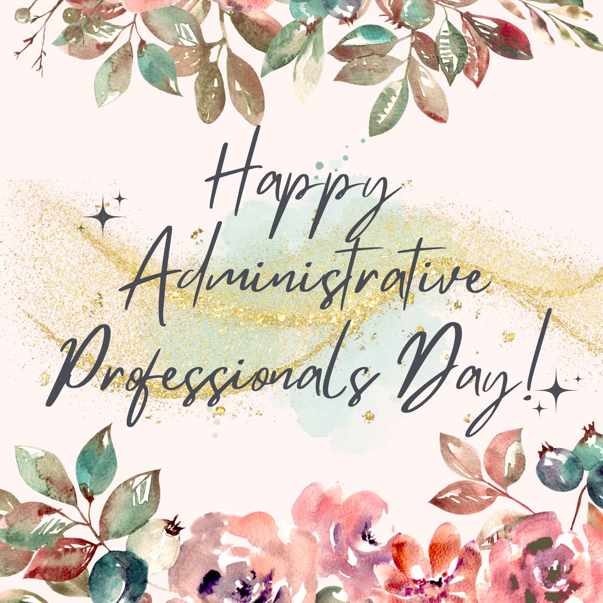 Happy Administrative Professionals Day to our outstanding 'Glitter Committee!' Thank you, Ginny, Olga, Katrina, @APSCCMartinez , Alexis, and Ada for your wonderful support of our students, staff and community and for making every day brighter. @Margaretchungcc @APSVirginia