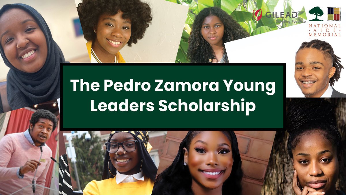 Are you a young activist trying to make a difference in your community? The Pedro Zamora Young Leaders Scholarship is for the undergraduate academic pursuits of young health and/or social justice activists striving to protect from fear, stigma, or hate. aidsmemorial.org/pedro-zamora-s…