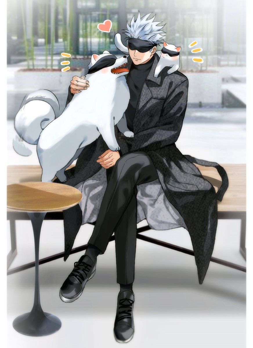 SatuSixEyes's tweet photo. I’m a pet man now. They call me meowjo https://t.co/z9xzx58Hrj