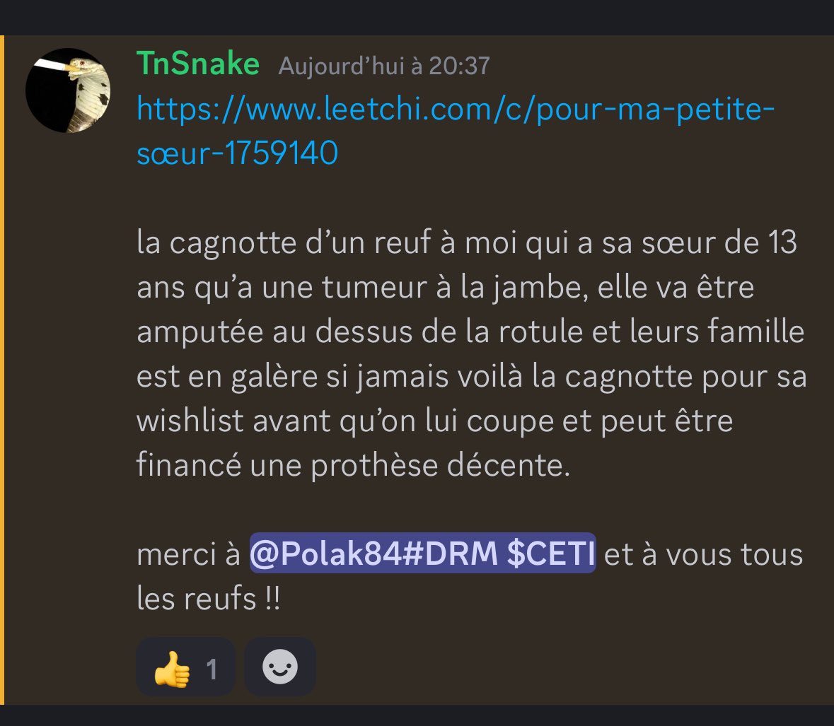 torres9killer's tweet photo. Je fais jamais ça habituellement sur Twitter mais je me dis que des âmes charitables y’en a partout 🙏🏼

https://t.co/9glpLyPI5a

Je pose ça la, faites en ce que vous voulez https://t.co/uBJdQZFhzD