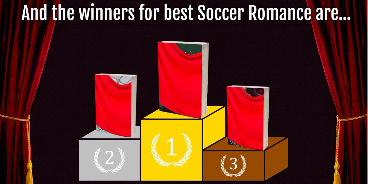 The Best Sapphic Soccer winners are in! Congratulations to @MelissaTereze @nicole_pyland @jenlyonauthor Click to find out the top 3 Sapphic Soccer Books: bit.ly/3y1yQSU #SapphicBooks