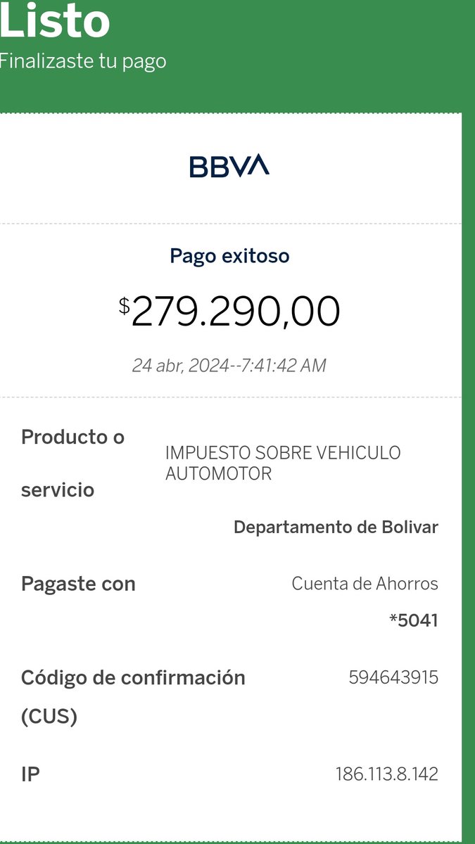 leonardolopezd's tweet photo. Hoy con el dolor en mi alma pague 280 barras @GobDeBolivar @bolivar #Bolivar #impuestos #movilidad que dolor que se pierda esa plata https://t.co/IeUyNfp0Am