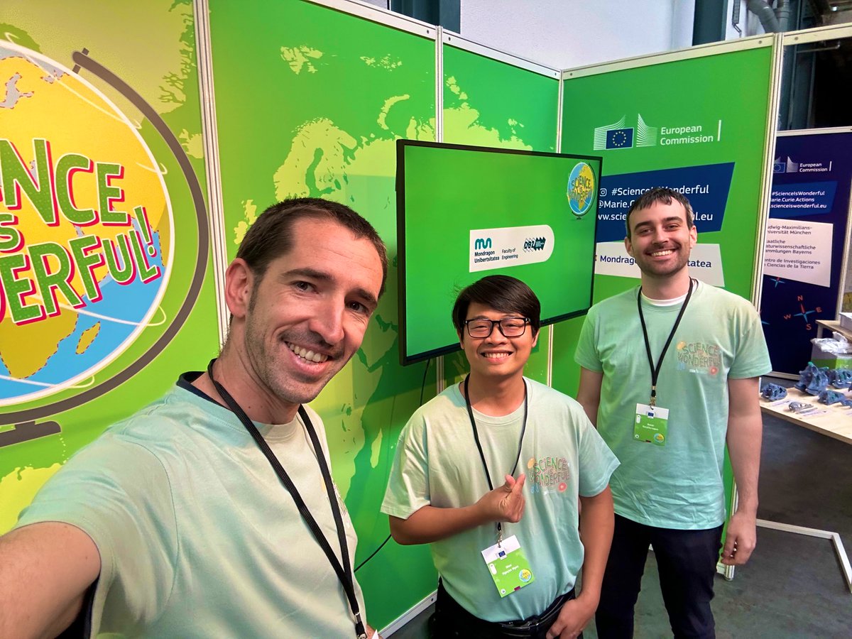 So honored and excited to be in Brussels for the #ScienceIsWonderful fair of
 @MSCActions ! 

Visit us and get ready for an exciting journey into the virtual planet! Time to go hands-on, learn &amp; play with science. 

<a href="/MU_gep/">Mondragon Goi Eskola Politeknikoa</a> <a href="/MUnibertsitatea/">Mondragon Unibertsitatea</a> <a href="/nnhien1990/">Hien, Nguyen Ngoc</a> <a href="/DiManDITN/">DiManD</a>