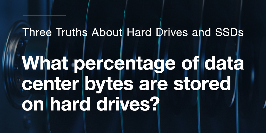 The world’s largest data centers rely on hard drives for 90% of their online data storage due to cost efficiency. With hard drives holding a six-to-one price advantage over SSDs, the economic impact at scale can reach tens of millions of dollars. More: seagate.media/6013YyTBl