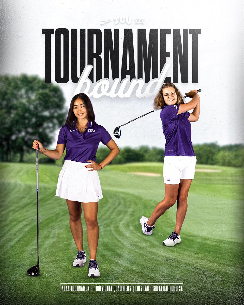 𝙂𝙤𝙞𝙣’ 𝙙𝙖𝙣𝙘𝙞𝙣𝙜 💃

Lois Lau and Sofia Barroso Sá are headed to the Bryan Regional as individual qualifiers! 

#GoFrogs