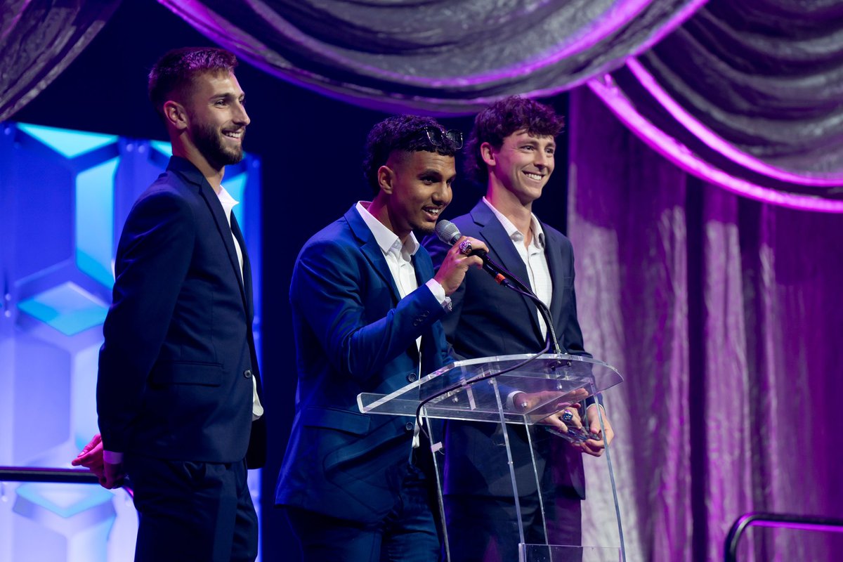 LET EM’ KNOW! IT’S RING SEASON!💍😎The boys killed it last night at the CATSPYS!! Congratulations to: 🏆JJ Mercer- Supporting Role Award 🏆Charlelie Cosnet- Male Notable Performance Award #WeAreUK | #BBN