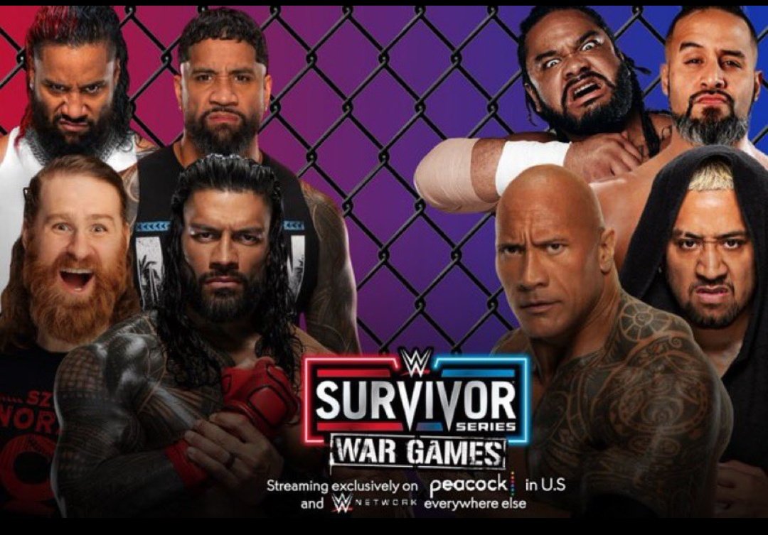 I don't care about anything but I hope this shit takes place. It's gonna be electric when sami joins forces with the og bloodline and we can have jacob fatu do damn good shit in wargames. The rock should just have a Randy Orton esque match where he enters last and does his thing