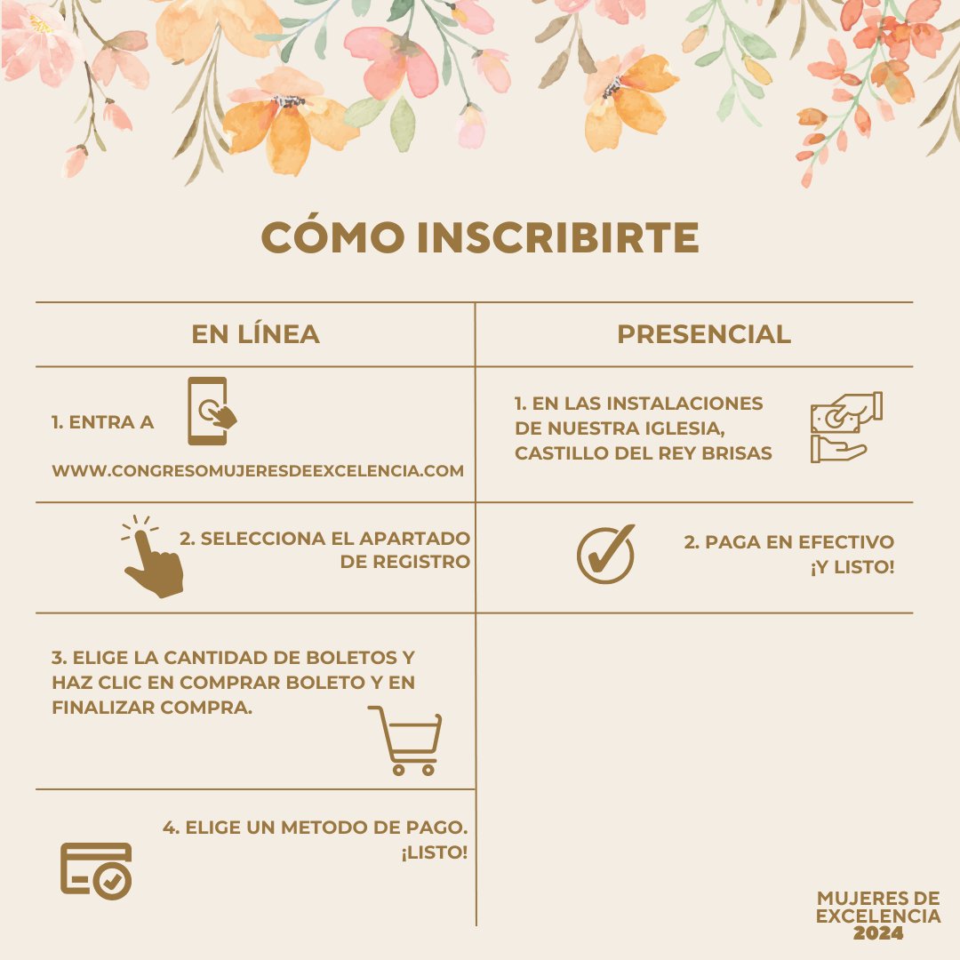 congresomde's tweet photo. ¿Quieres comprar tu boleto para el congreso #MujeresDeExcelencia2024, pero no sabes cómo? Aquí te explicamos paso a paso 👇
Te dejamos el enlace para comprar en línea celular📱: https://t.co/S4CbCGwmrm
La compra presencial es en 📍 Castillo del Rey Brisas. https://t.co/2G1FFhQYtM