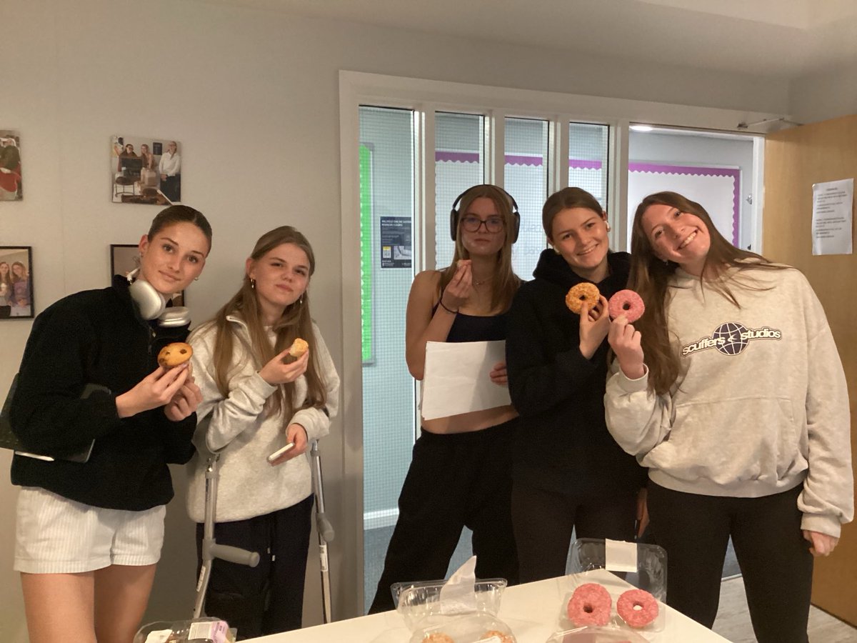 Donuts to celebrate excellent house spirit at House Athletics #SouthfieldMemories #MiklfieldPastoral