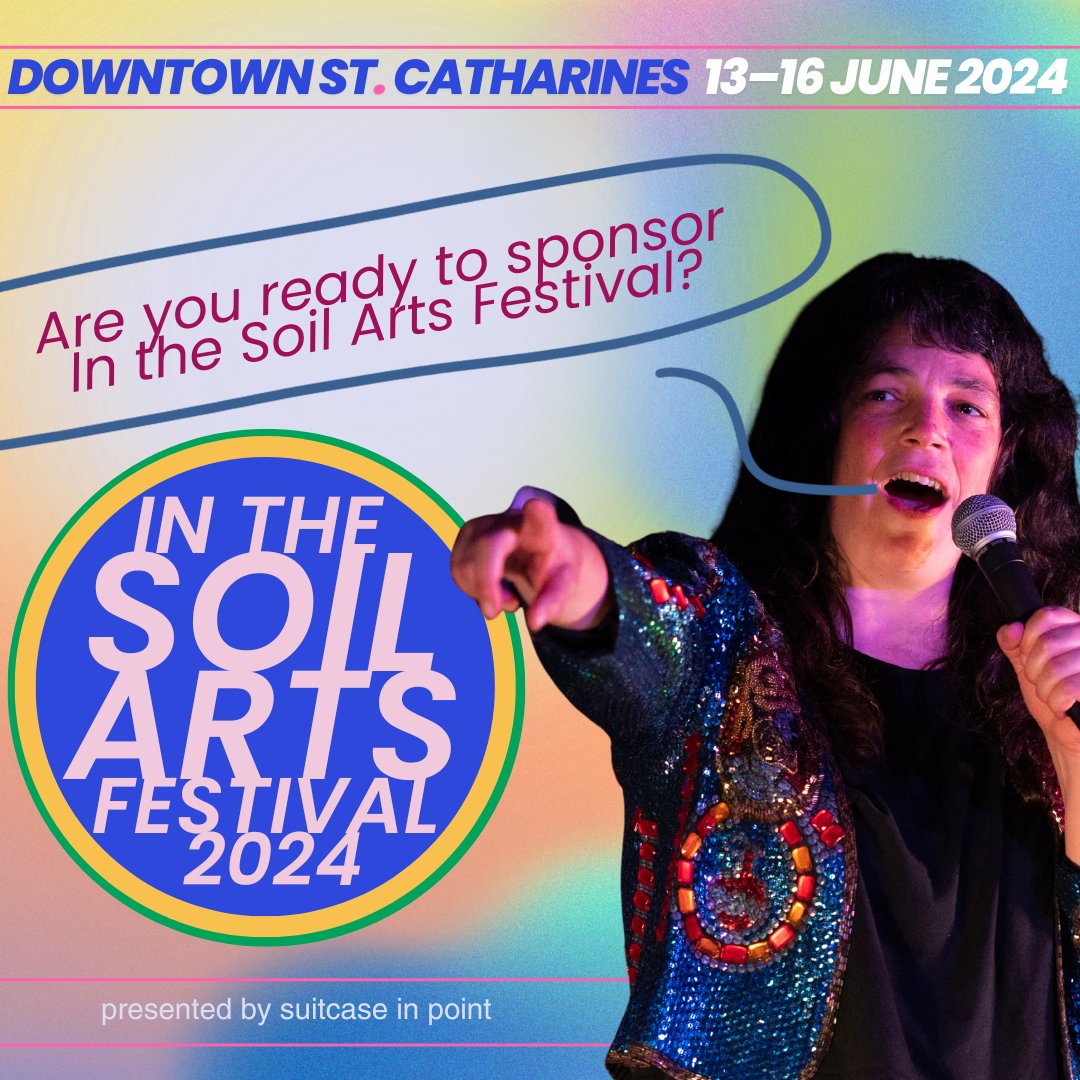suitcaseinpoint's tweet photo. Become a Community Engagement Sponsor for the In the Soil Arts Festival. ❤️

Starting at $300, help make the festival accessible by sponsoring tickets for local groups. Benefits include your logo on our site, social media shoutouts, and more. Learn more: https://t.co/Mn3KZ60zhD https://t.co/y6z67g7pda