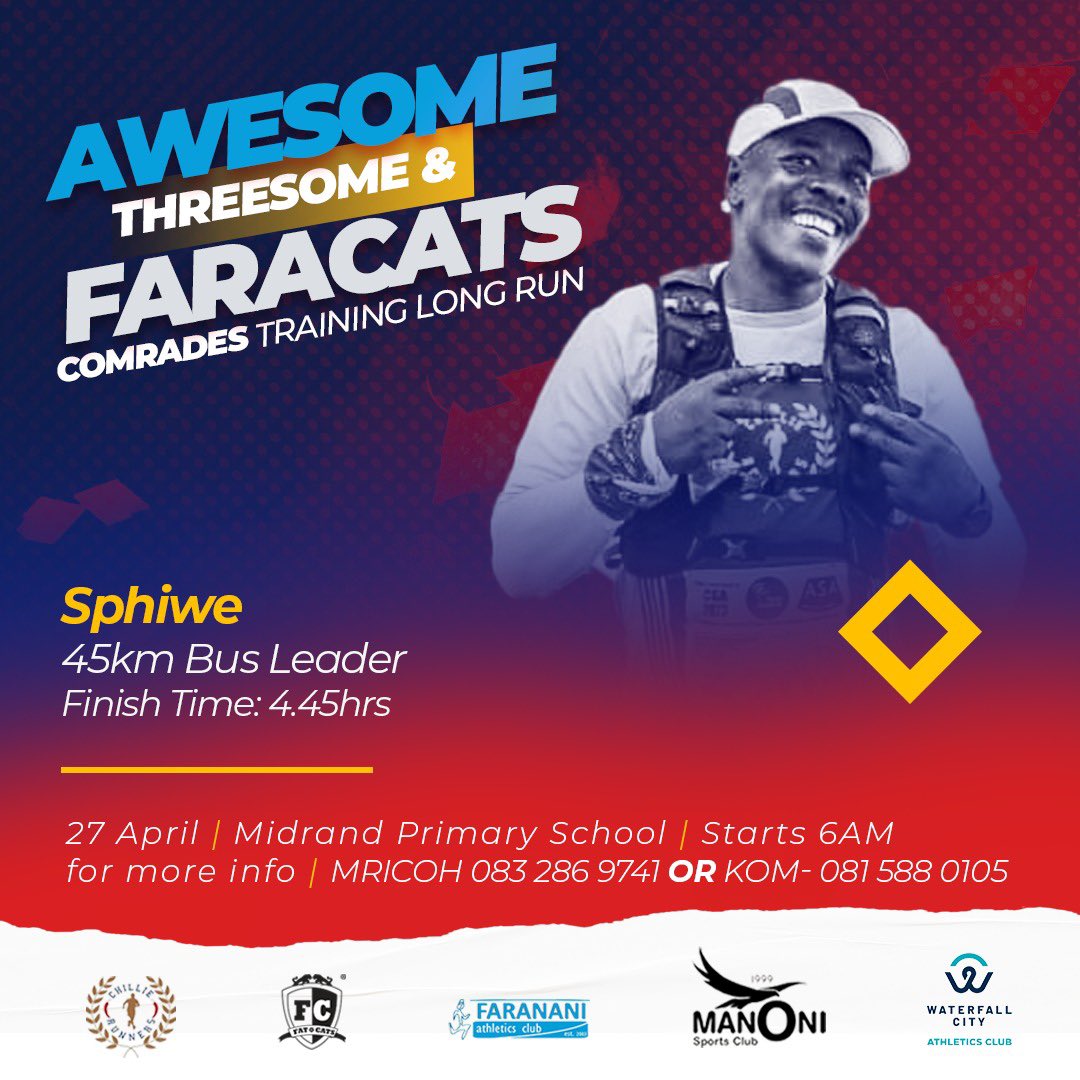 ChillieRunners's tweet photo. ๐ฃ 4 days to go. ๐ฃ
Introducing your Bus Driversโฆ ๐ข
Make sure you donโt miss out.
To enterโฆ Check out the link ๐ on Bio
#AwesomeThreesome
#Faracats https://t.co/ZaIBIS38O9