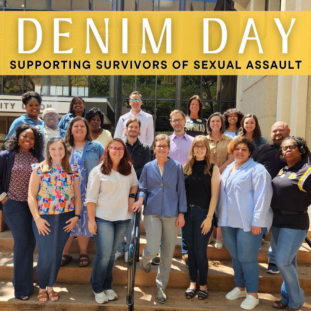 Standing in solidarity with victims and survivors of sexual assault 💙👖 #DenimDay #SAAM #SMTTT